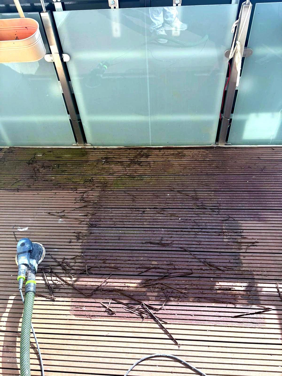 Terrasse Holz – In Arbeit