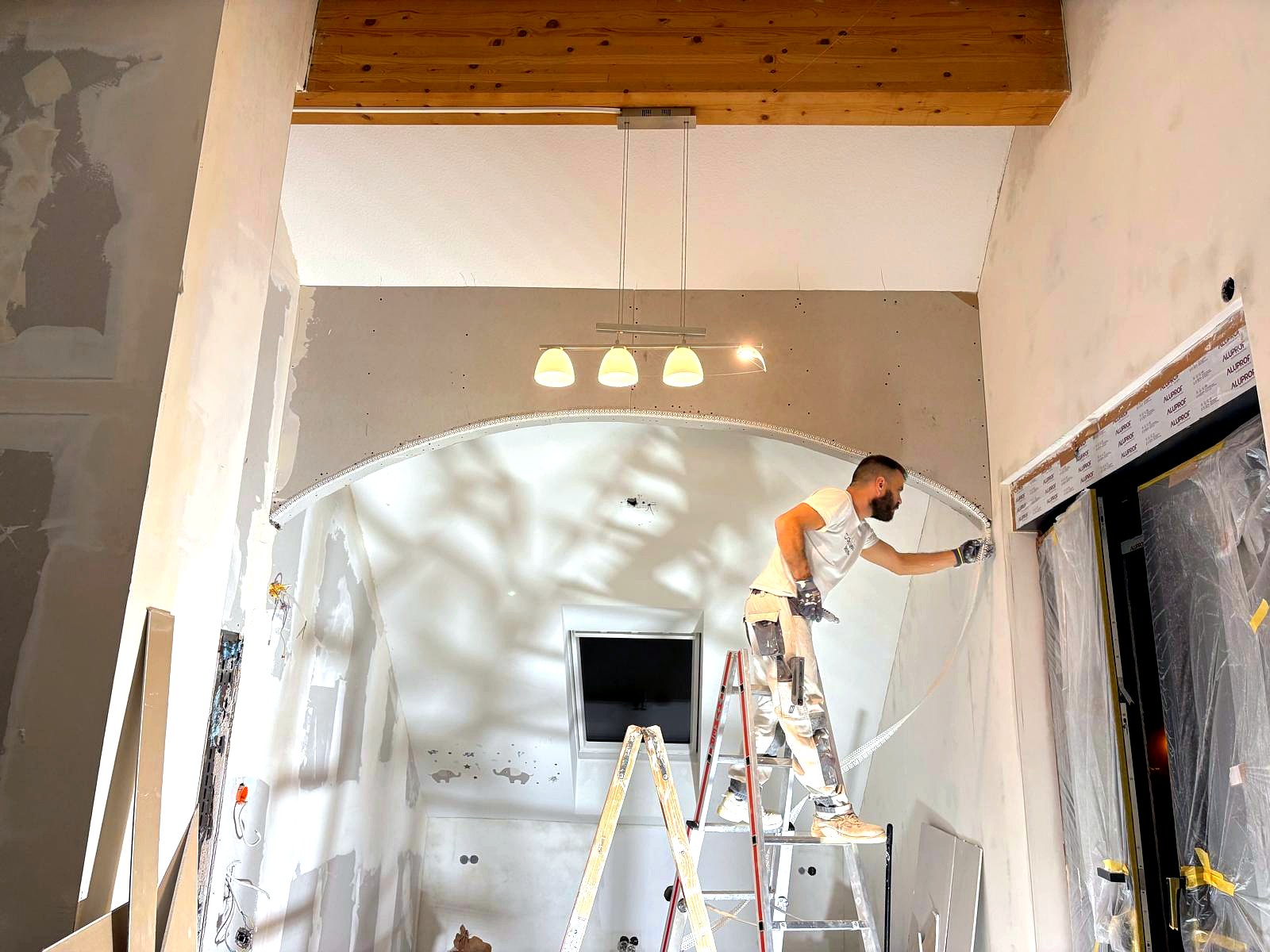 Türbogen – In Arbeit